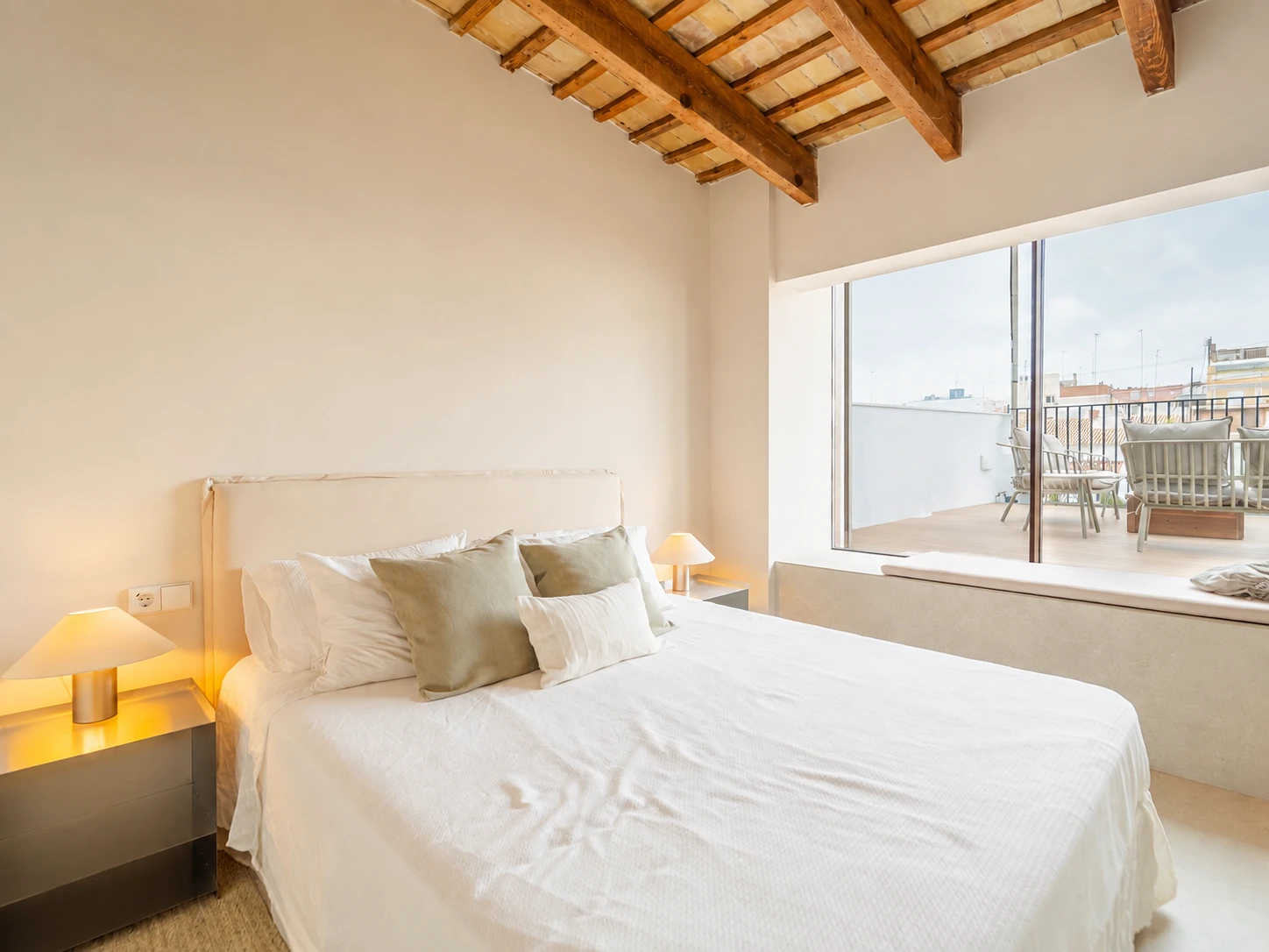 Bedroom at Casa Luisa Valencia